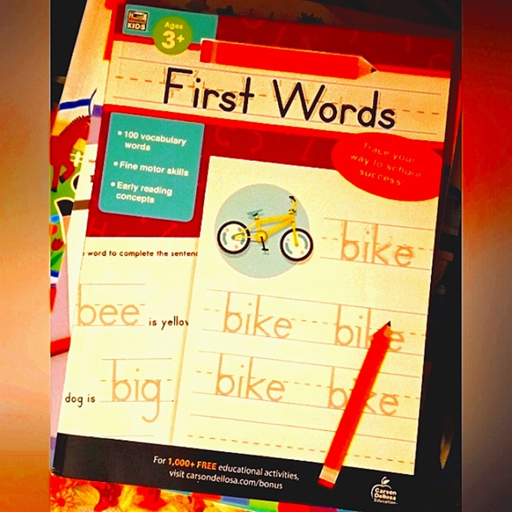 Trace with Me 'First Words' for Ages 3+